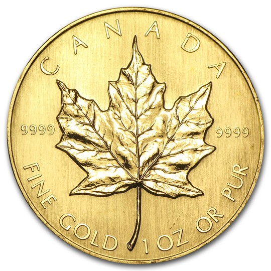 Random Darknet Shopper - 1 oz 1984 Canadian Gold Maple