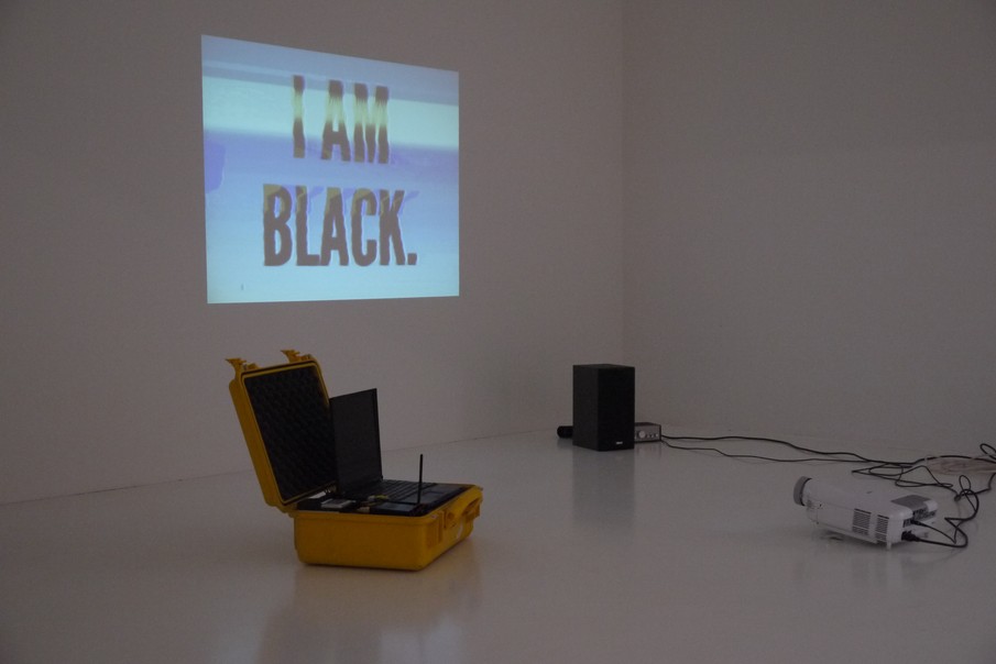 !Mediengruppe Bitnik - Installation View of Surveillance Chess at Helmhaus Zürich, 2012